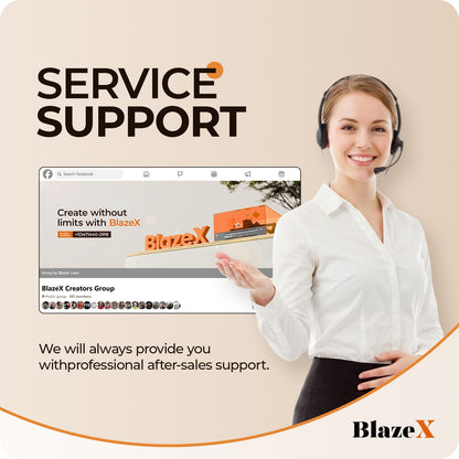 BlazeX M3 10W Beginner-Friendly Precision Laser Engraver with Enclosure