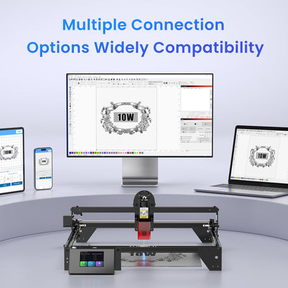 LONGER Ray5 10W Laser Engraver with Touchscreen & Offline Operation