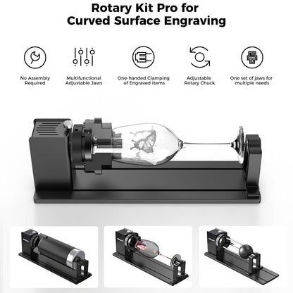CREALITY FALCON 10W Laser Engraver with Air Assist & Rotary Roller