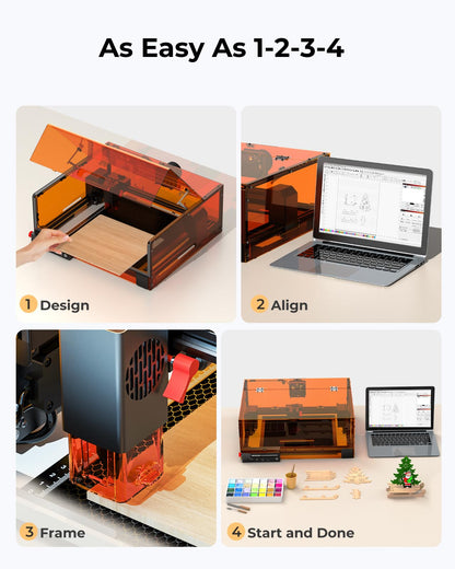 Woxcker L2 MAX 20W High-Precision Laser Cutter & Engraver Machine