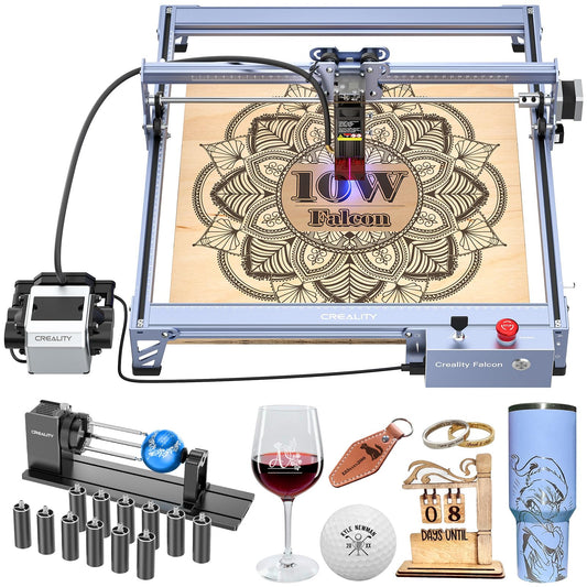Creality Falcon Pro 10W 3-in-1 Laser Engraving Machine for Multi-Material Crafting