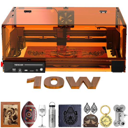 Woxcker L2 MAX 10W Enclosed Laser Engraver for Wood & Stainless Steel