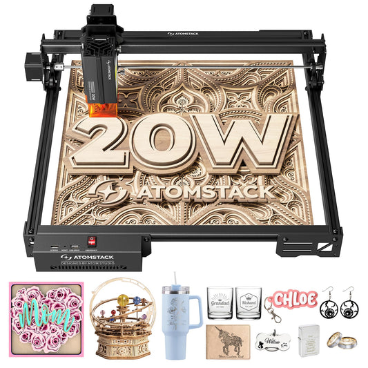 ATOMSTACK A20 PRO V2 20W Precision Laser Engraver for Creative Projects